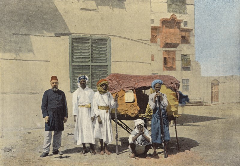 Jeddah, Palankin dla pielgrzymów do Mekki autorstwa European Photographer