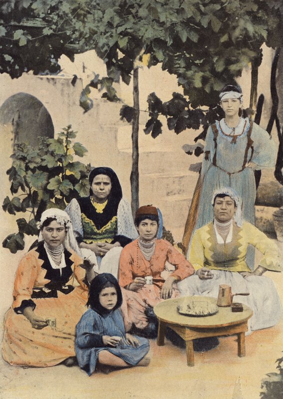 Mauretańska rodzina Blidah autorstwa European Photographer