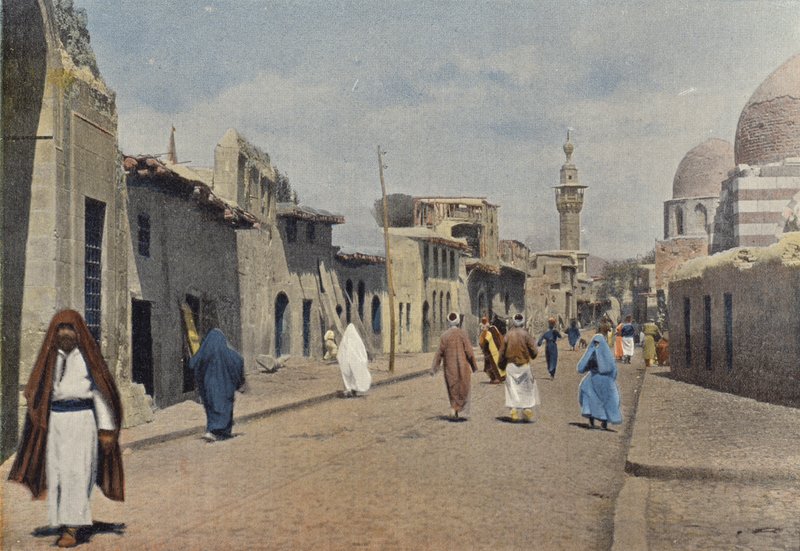 Faubourg Du Meidan w Damaszku autorstwa European Photographer