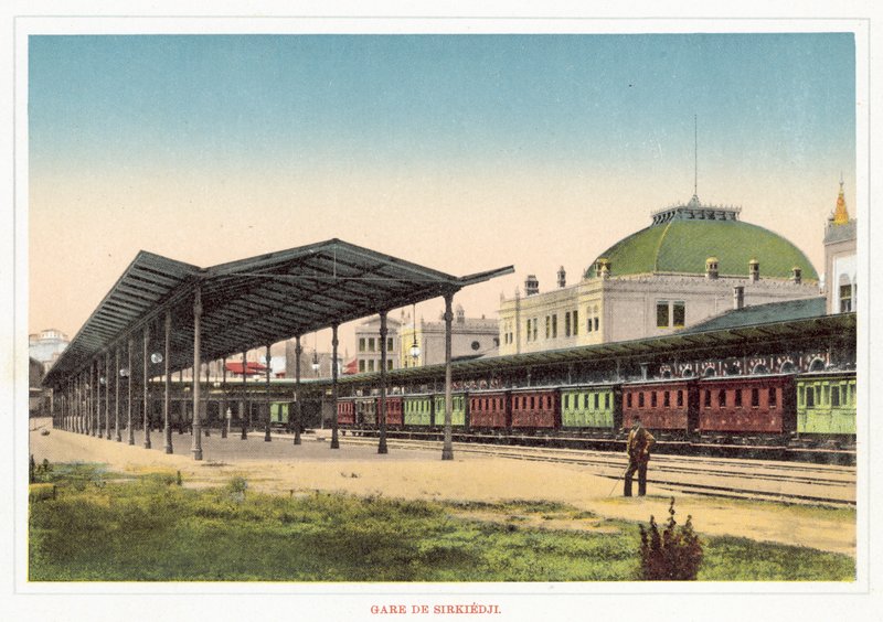 Gare De Sirkiedji (kolorowe zdjęcie) autorstwa European Photographer