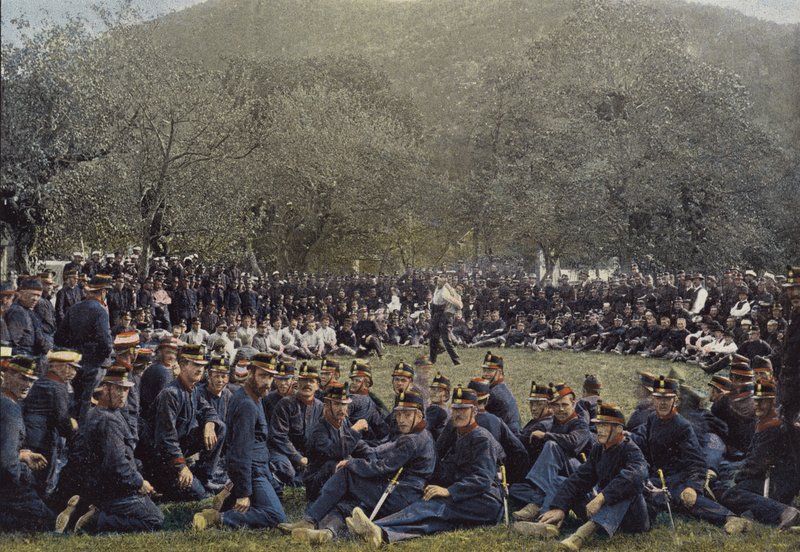 Interlaken, Fete Militaire autorstwa European Photographer