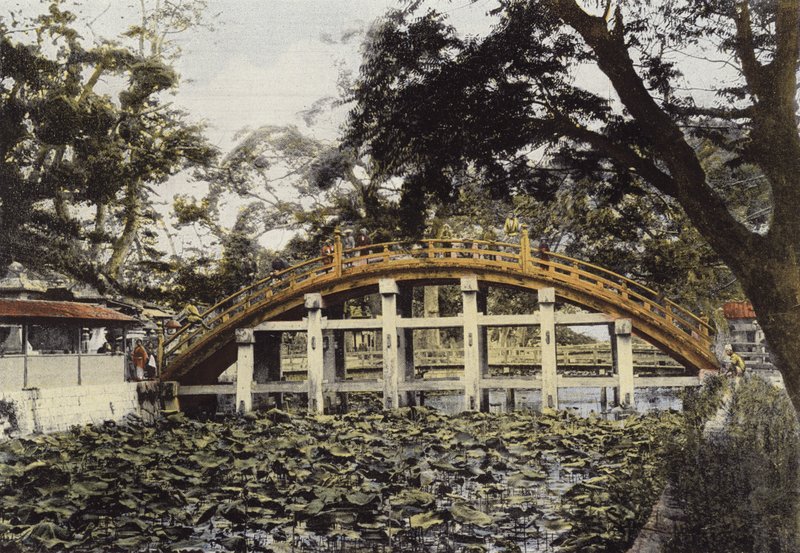 Le Pont Sumiyoshi A Osaka  autorstwa European Photographer