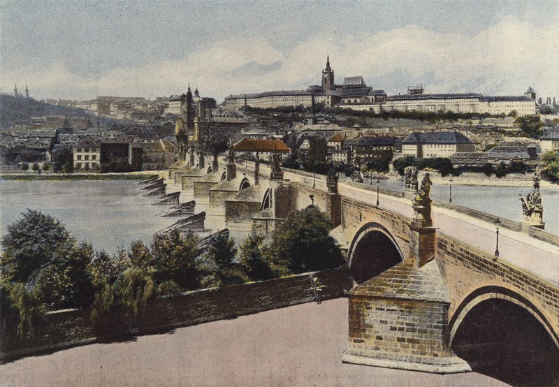 Praga, Most Karola autorstwa European Photographer