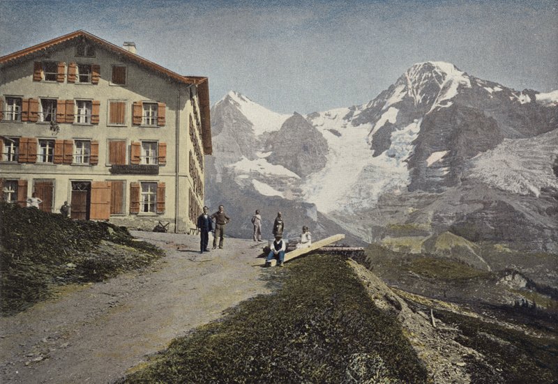 Wengernalp, Hotel Jungfrau autorstwa European Photographer