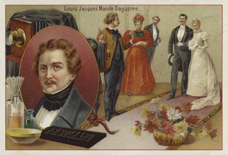 Louis Daguerre, francuski pionier fotografii autorstwa European School