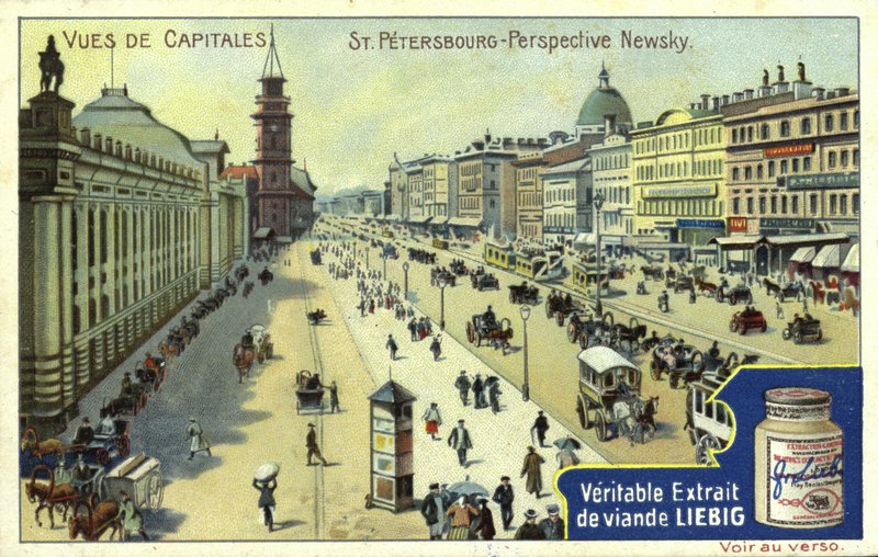 Newski Prospekt, Petersburg autorstwa European School