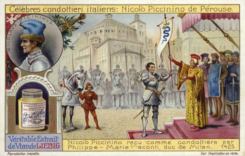 Niccolo Piccinino z Perugii autorstwa European School