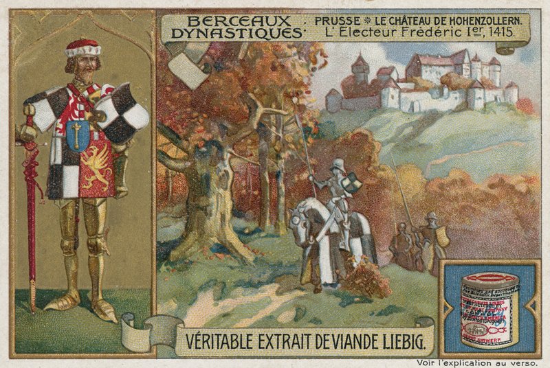 Prusy: Zamek Hohenzollernów i elektor Fryderyk I, 1415 autorstwa European School