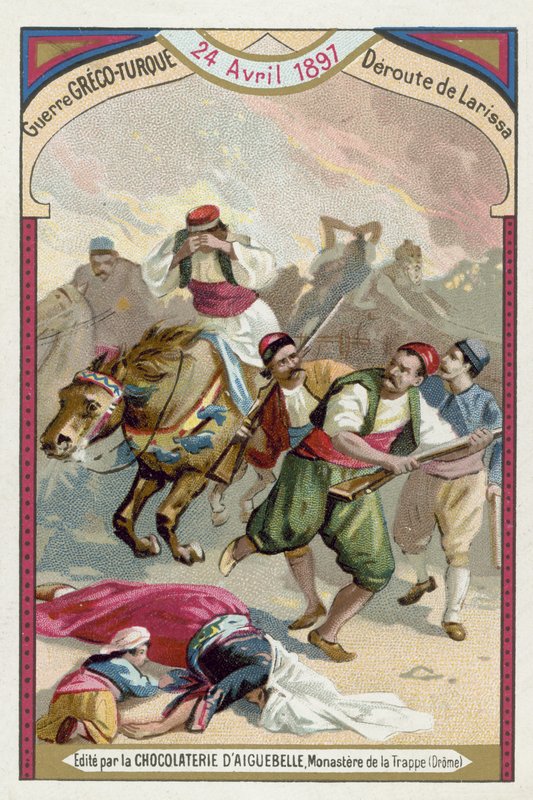 Pogrom Greków w Larisie, wojna grecko-turecka, 24 kwietnia 1897 autorstwa European School