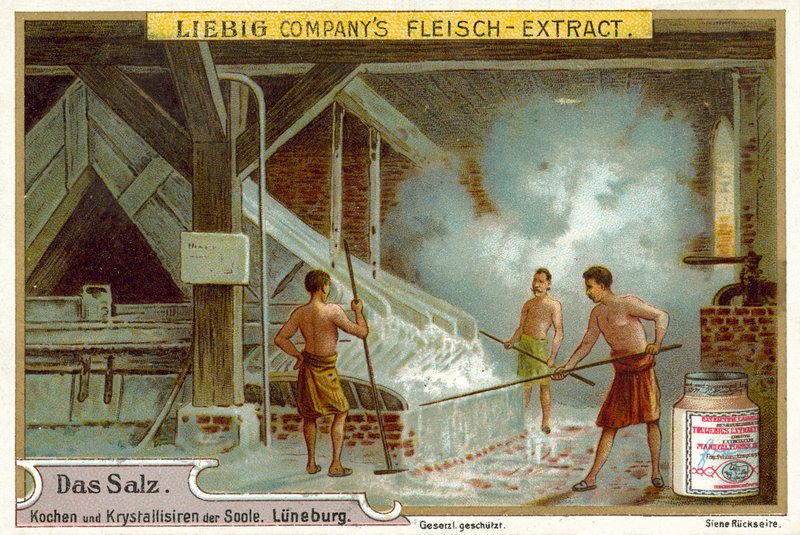 Sól: wrząca solanka, Lüneburg, Niemcy autorstwa European School