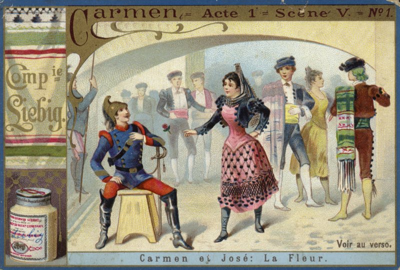 Scena z Carmen — Georges Bizet autorstwa European School