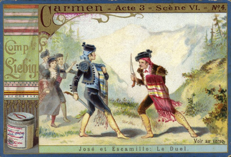 Scena z Carmen — Georges Bizet autorstwa European School