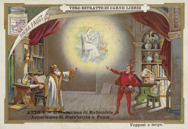 Scena z Fausta, opery Charlesa Gounoda autorstwa European School