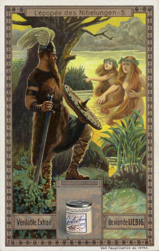 Scena z Nibelungenlied autorstwa European School