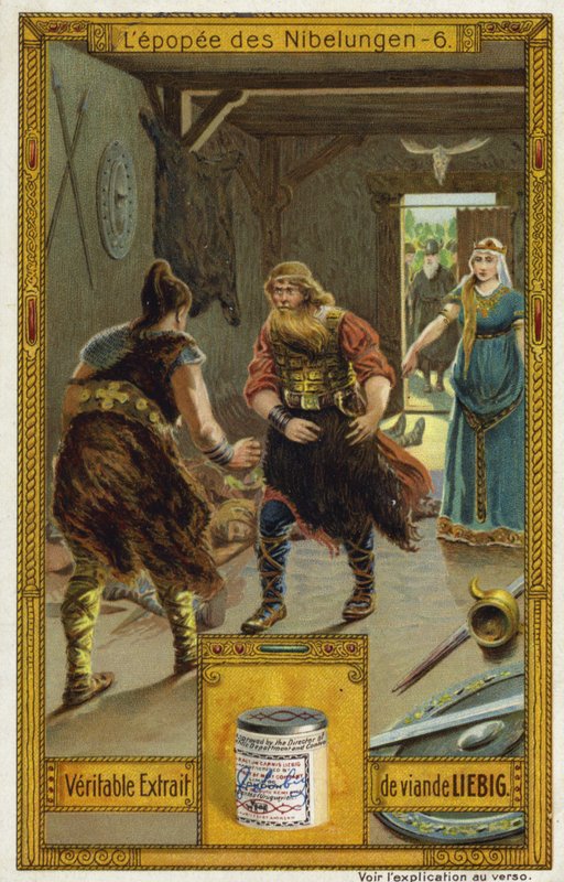Scena z Nibelungenlied autorstwa European School