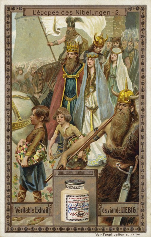 Scena z Nibelungenlied autorstwa European School