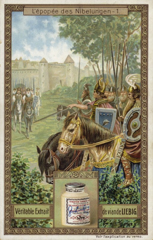 Scena z Nibelungenlied autorstwa European School
