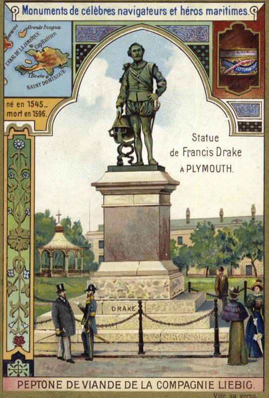 Statua Sir Francisa Drake