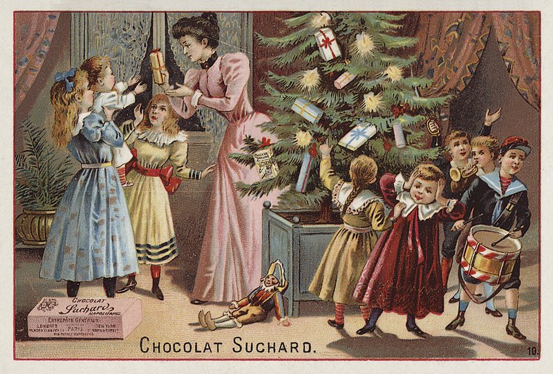 Czekoladki Suchard na Boże Narodzenie autorstwa European School