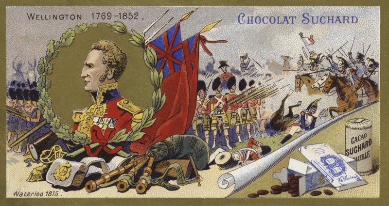 Książę Wellington i bitwa pod Waterloo, 1815 autorstwa European School
