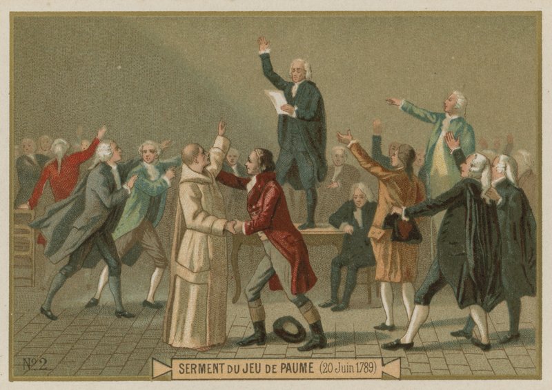 Przysięga kortu tenisowego, rewolucja francuska, 20 czerwca 1789 r autorstwa European School