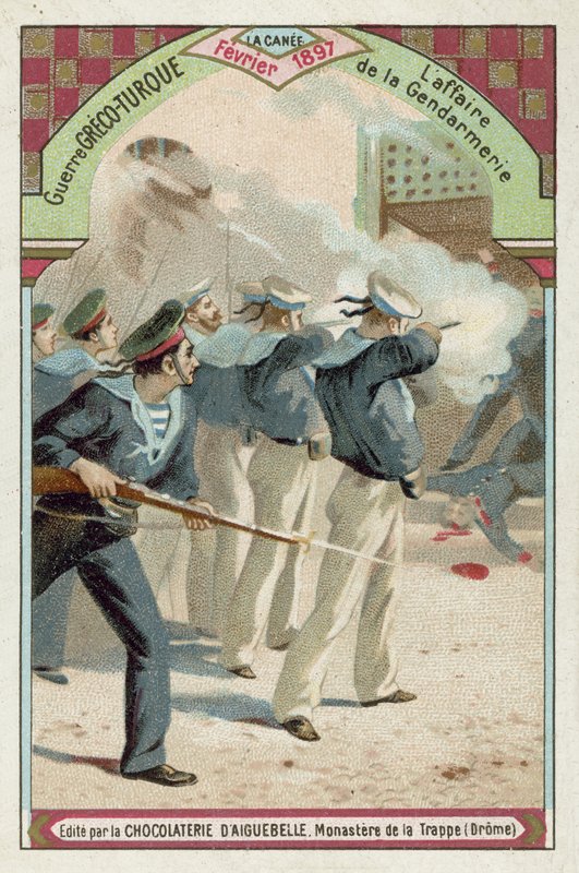 Sprawa żandarmerii, Chania, Kreta, wojna grecko-turecka, luty 1897 autorstwa European School