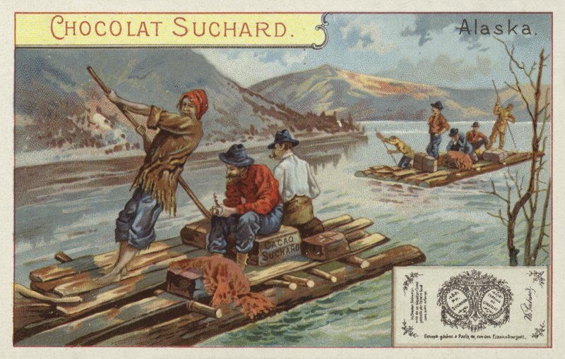 Podróżowanie tratwą, Alaska autorstwa European School