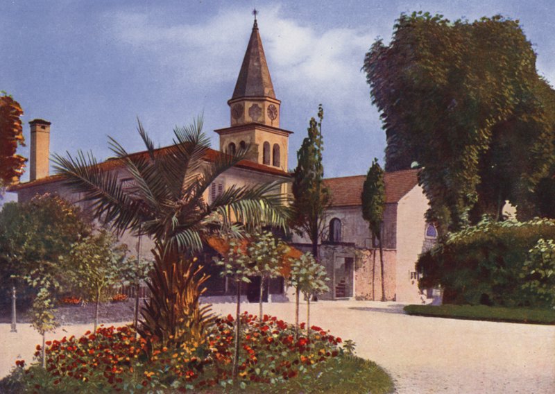 Opatija, obecnie Opatija w Chorwacji: Stare opactwo św. Jakuba, założone w 1506 r. (zdjęcie) autorstwa European Photographer