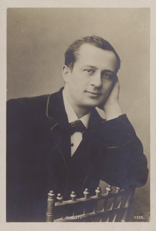 Alexander Siloti, rosyjski pianista, dyrygent i kompozytor. autorstwa European Photographer
