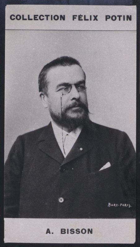 Alexandre Bisson (1848) (zdjęcie czarno-białe) autorstwa European Photographer