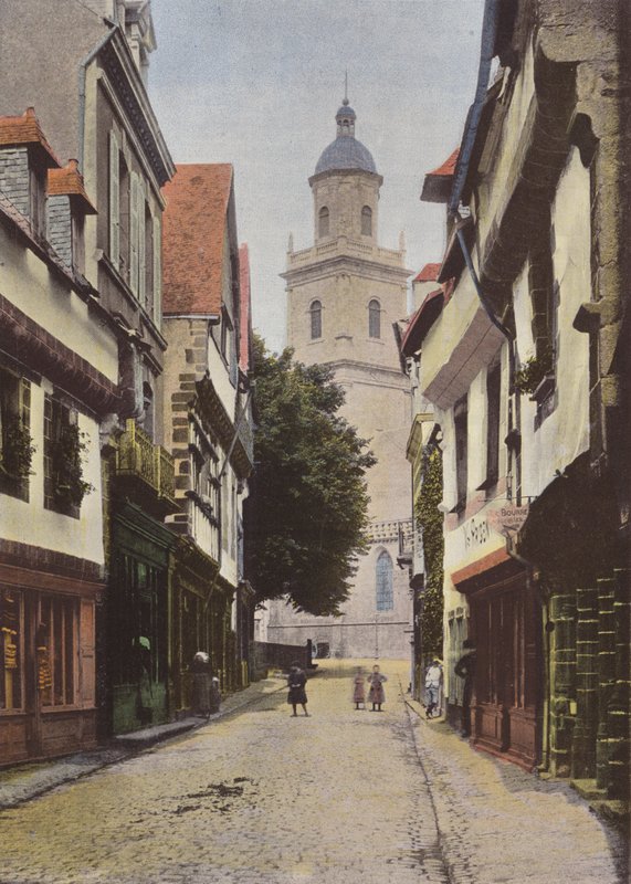 Auray, Rue Du Loch autorstwa European Photographer