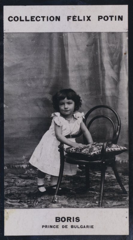 Borys, książę koronny Bułgarii (1894) (zdjęcie czarno-białe) autorstwa European Photographer