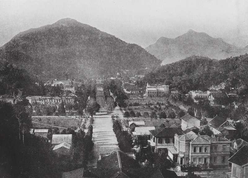Brazylia: Petropolis, Simla Brazylii (zdjęcie czarno-białe) autorstwa European Photographer