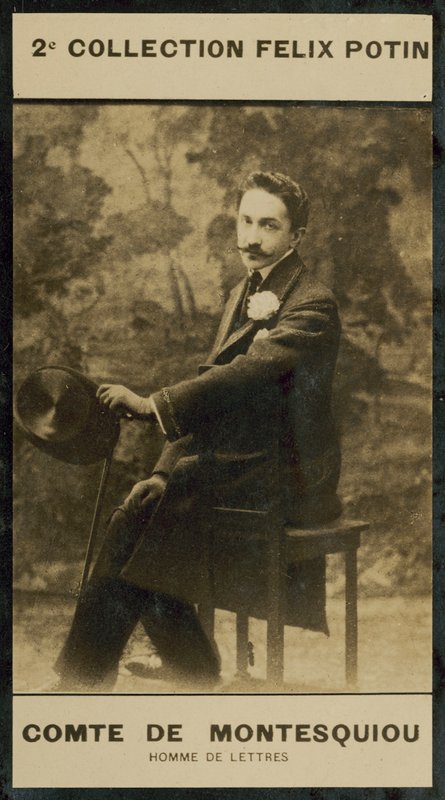 Hrabia Robert De Montesquiou, literat autorstwa European Photographer