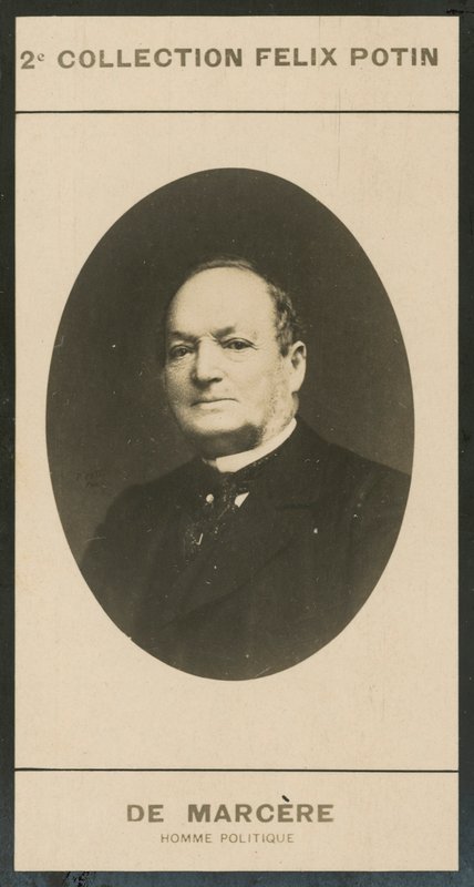 Emile-Louis-Gustave des Hayes De Marcere, polityk autorstwa European Photographer