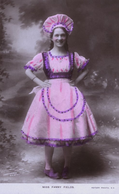 Fanny Fields, amerykańska aktorka teatralna (kolorowe zdjęcie) autorstwa European Photographer