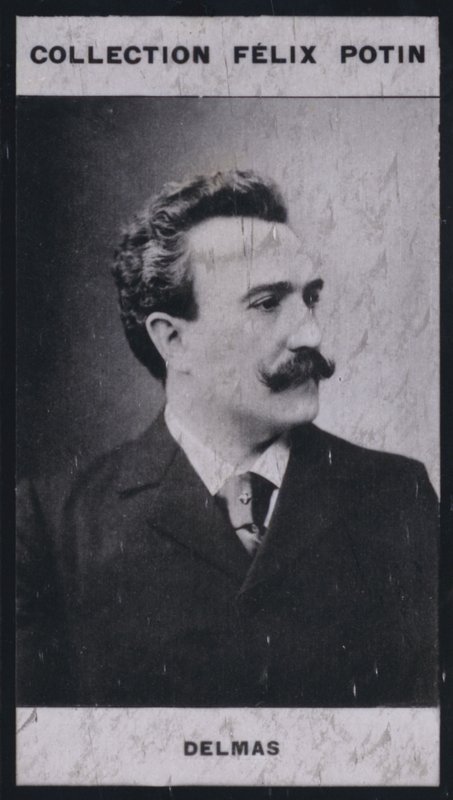 Francois-Joseph Delmas (1861) (zdjęcie czarno-białe) autorstwa European Photographer