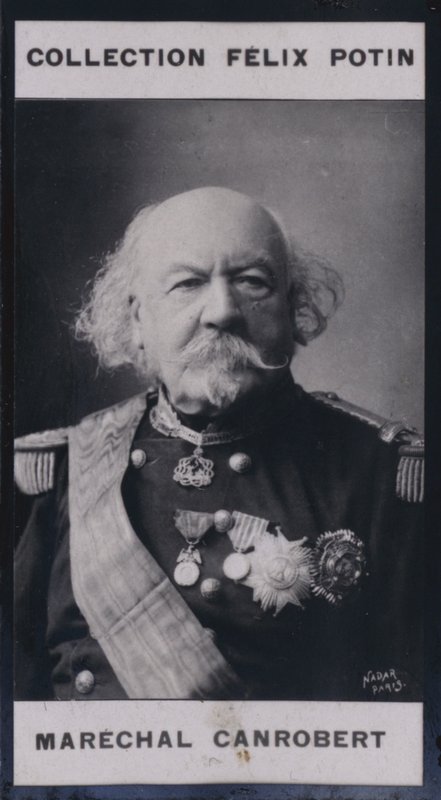 Francois Certain Canrobert (1809-1895) (zdjęcie czarno-białe) autorstwa European Photographer