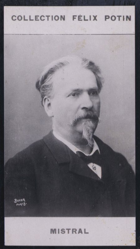 Frederic Mistral (1830) (zdjęcie czarno-białe) autorstwa European Photographer
