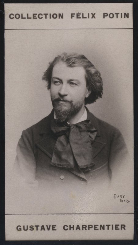 Gustave Charpentier (1860) (zdjęcie czarno-białe) autorstwa European Photographer