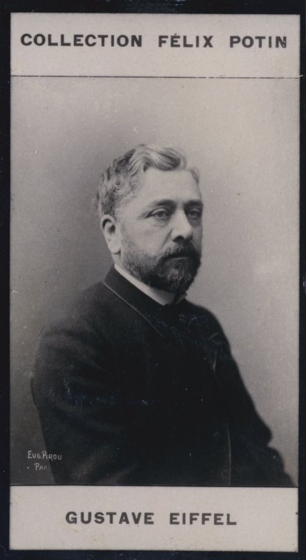 Gustave Eiffel (1832) (zdjęcie czarno-białe) autorstwa European Photographer