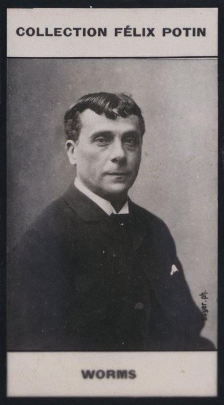 Gustave Worms (1836) (zdjęcie czarno-białe) autorstwa European Photographer