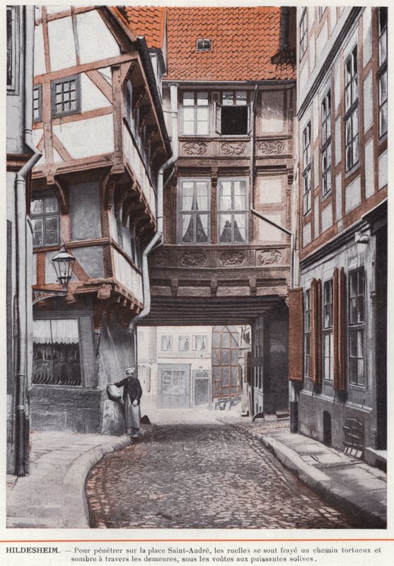 Hildesheim (zdjęcie czarno-białe) autorstwa European Photographer