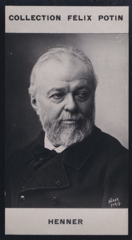 Jean-Jacques Henner (1829) (zdjęcie czarno-białe) autorstwa European Photographer