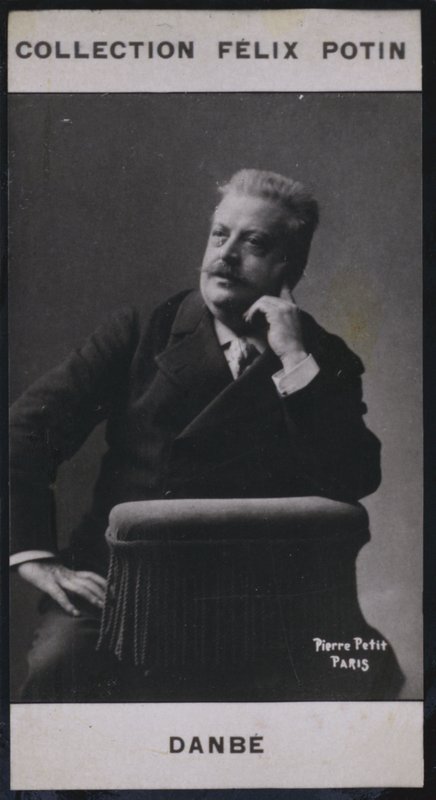 Jules Danbe (1840) (zdjęcie czarno-białe) autorstwa European Photographer