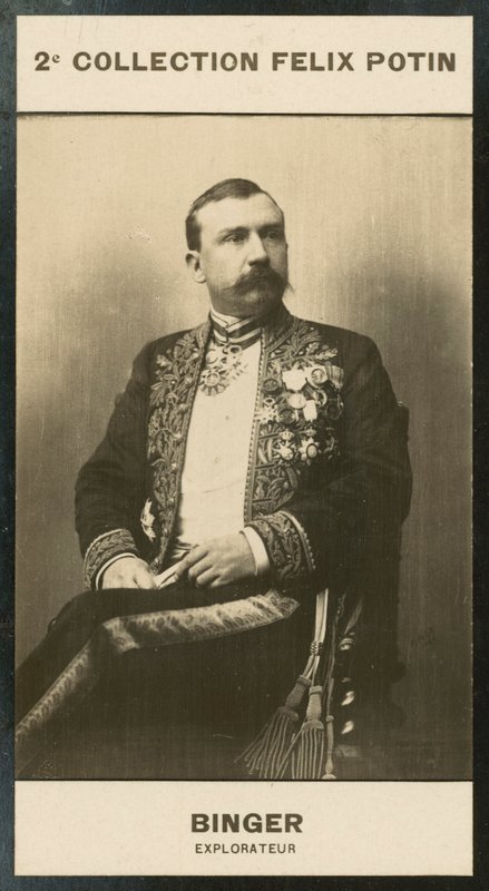 Louis-Gustave Binger, Odkrywca autorstwa European Photographer