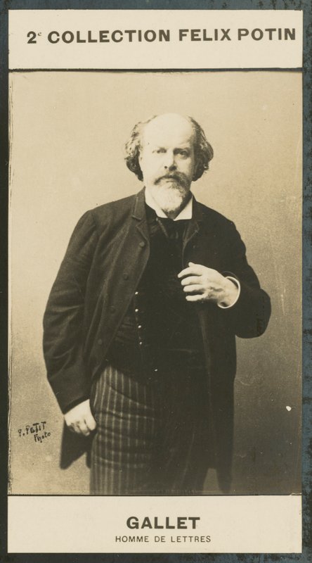Louis Gallet, literat autorstwa European Photographer