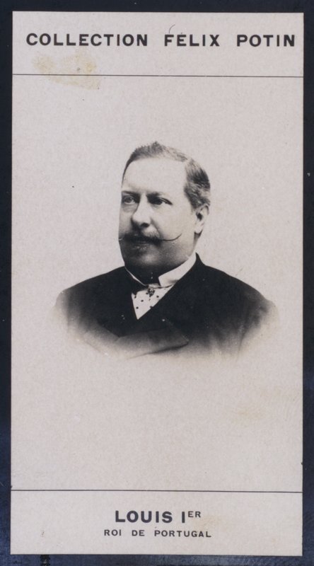 Ludwik I, król Portugalii (1838-1889) (zdjęcie czarno-białe) autorstwa European Photographer