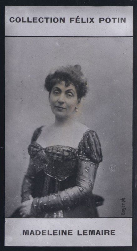 Madeleine Lemaire (1845) (zdjęcie czarno-białe) autorstwa European Photographer
