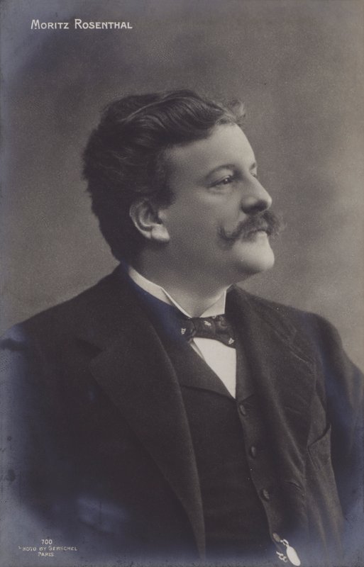 Moritz Rosenthal, polski pianista i kompozytor autorstwa European Photographer
